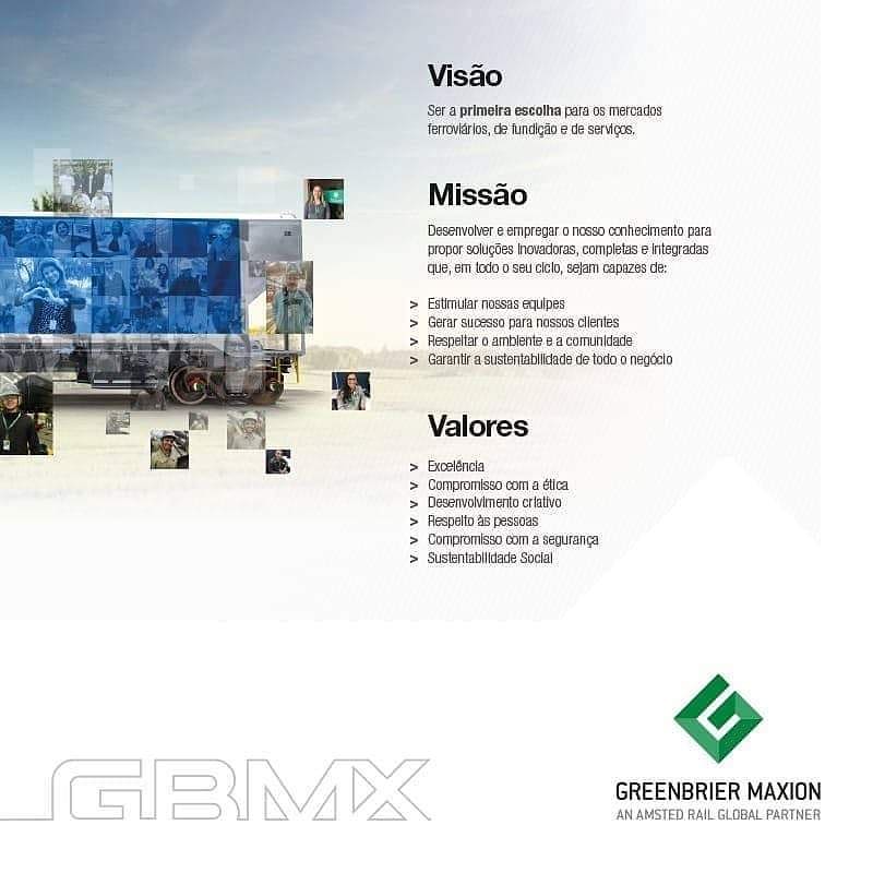 Missão, Visão, Valores GBMX
