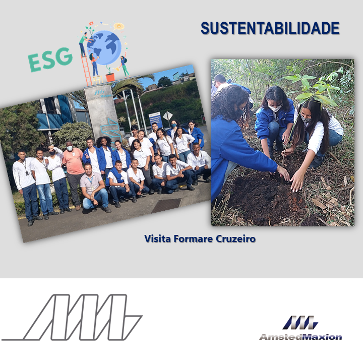 AmstedMaxion promove visita ambiental com alunos da Formare Cruzeiro