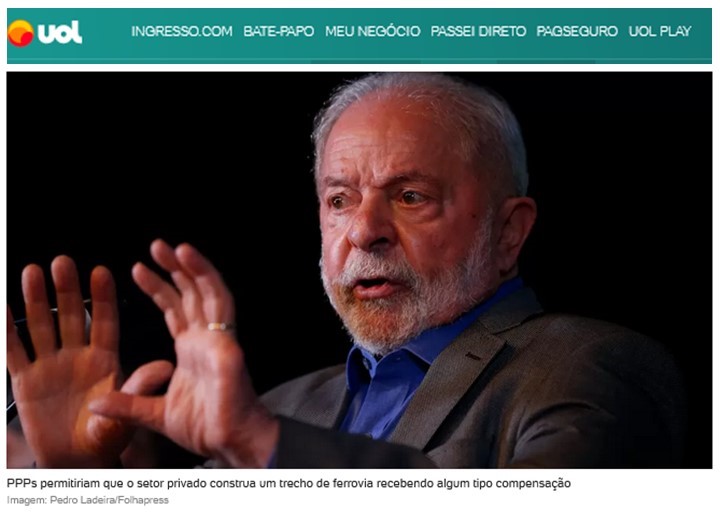 Para ampliar ferrovias, governo Lula deve apostar em parcerias com setor privado