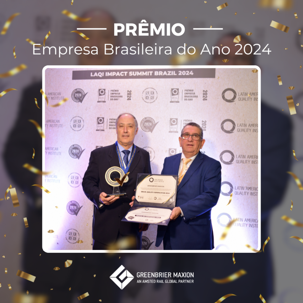 Greenbrier Maxion recebe o Prêmio Empresa Brasileira do Ano 2024